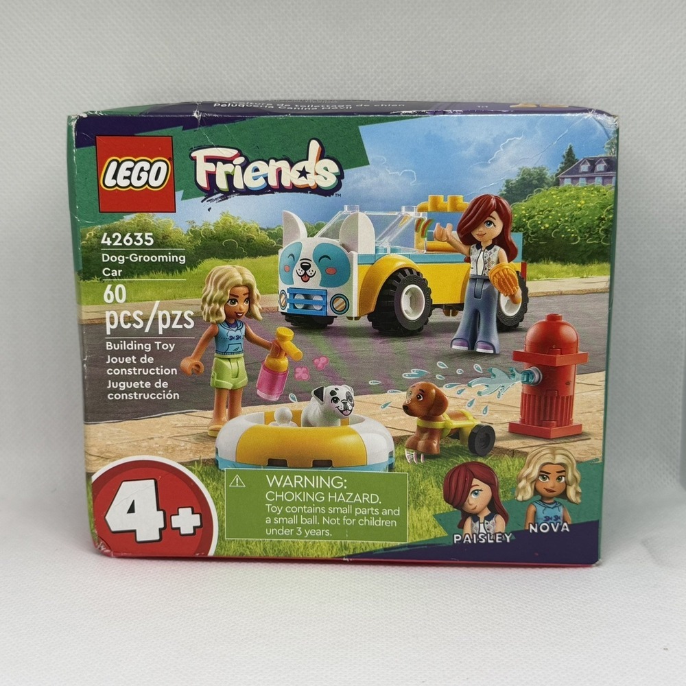 NEW LEGO Friends Dog-Grooming Car 42635 Set Paisley Nova 60 Pcs 2024